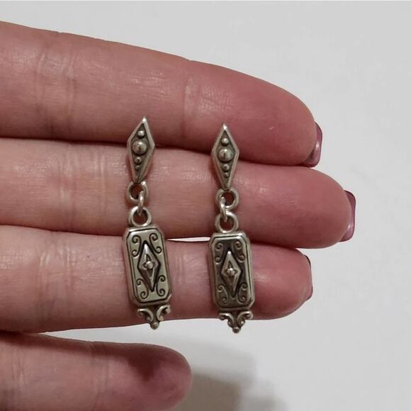 Brighton vintage retired post dangle earrings - Picture 1 of 5